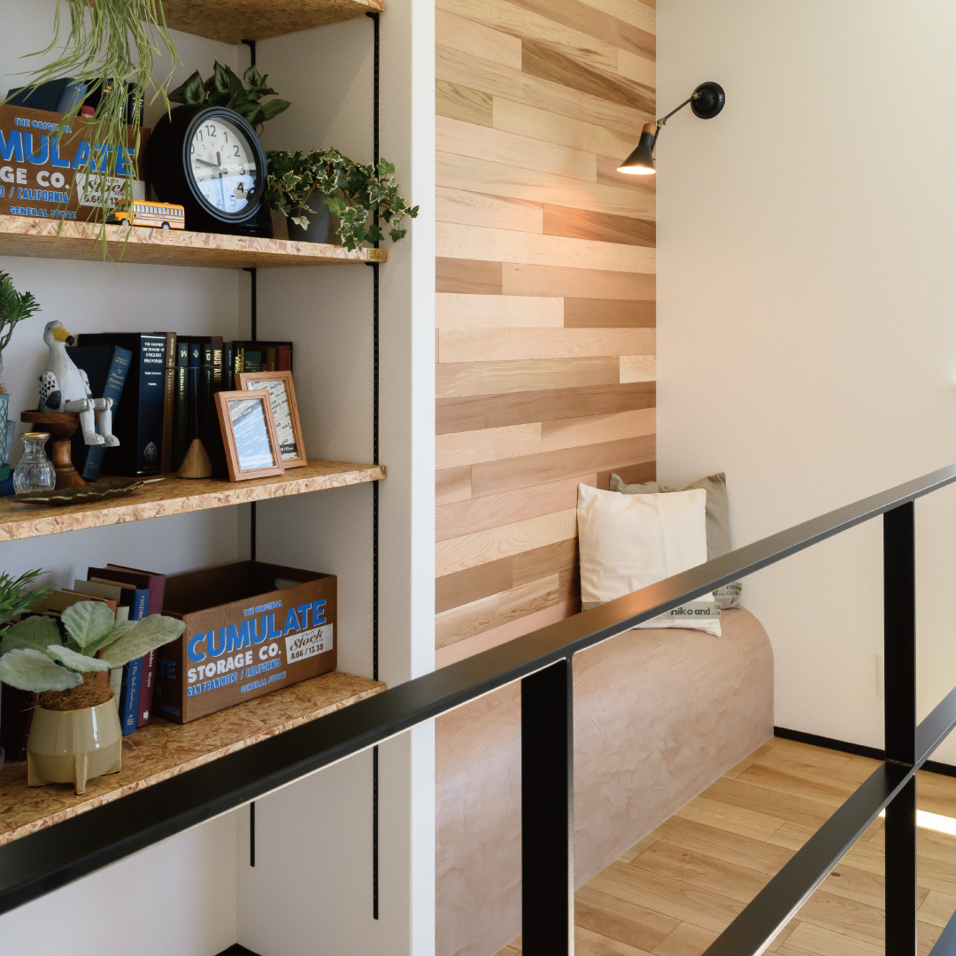 余白を活かし、素材を“編集”した住まい